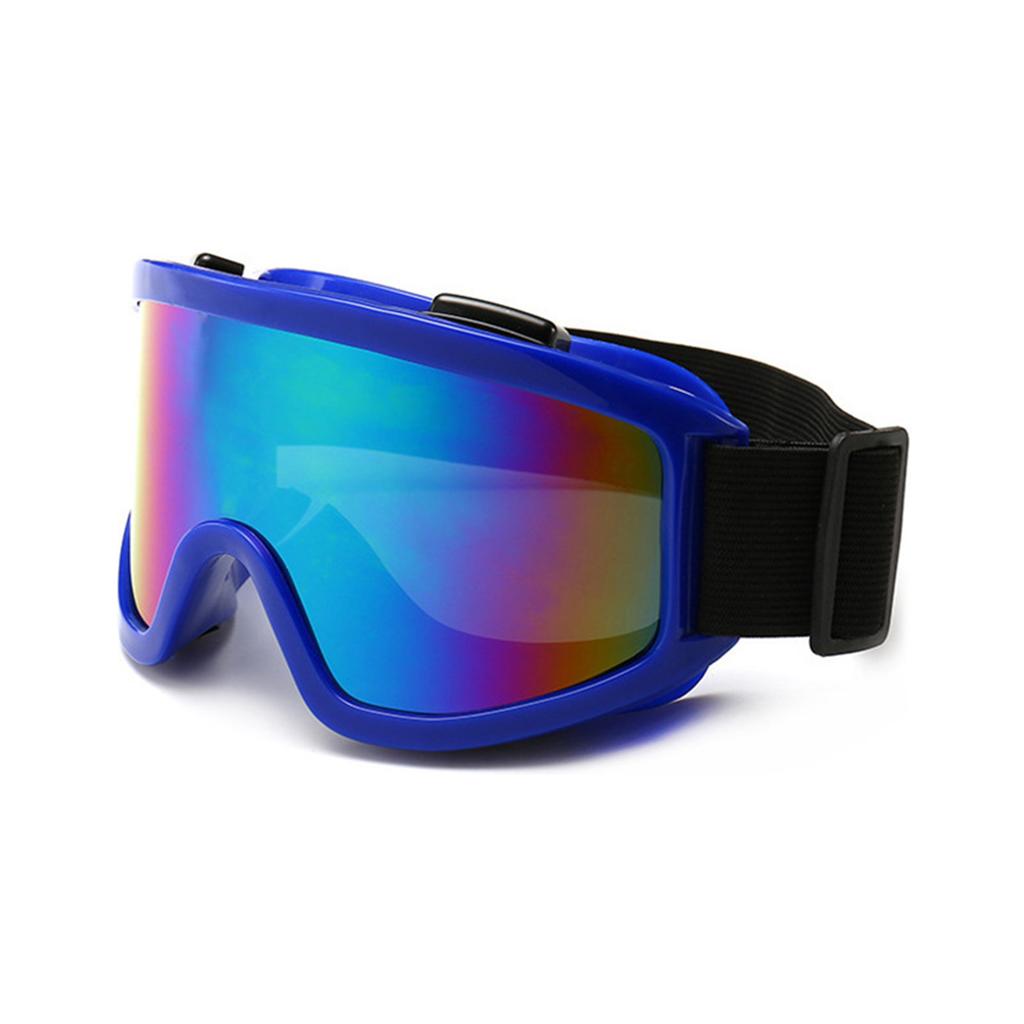Motorcycle Ski Goggles for Men Women Windproof Sandproof with Interchangeable Lenses Protection Cycling Snow Sports Glasses