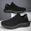 Men's Shoes New Casual Sports Shoes Running Shoes Soft-soled Lazy Shoes Trendy Fly-woven One-pedal Single Shoes