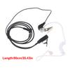 Auricolare 3,5 mm 1 Pin Radio Copertura Aerea Tubo Acustico Auricolari Cuffie Con Microfono PTT