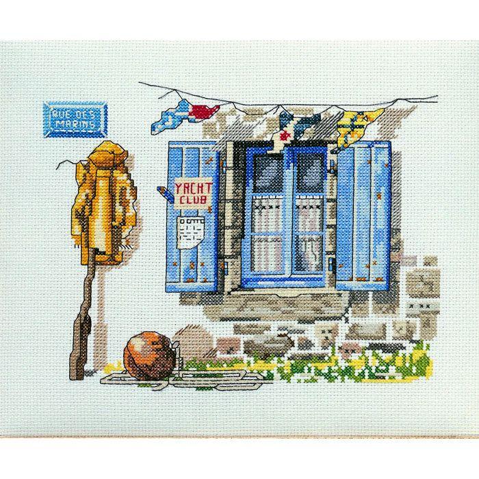 Kit Point comptés Rue des Marins 30 x 40 cm