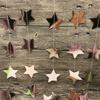Elegant Star Garlands Decoration Glitters Paper Streame Festival Ornament for Birthday Party Supplies Daily Casual Use