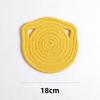 Hand-woven Cat Ear Coasters Creative Heat Insulation Non-slip Anti-scald Mat Japanese Simple Placemats Kitchen Useful Novelties
