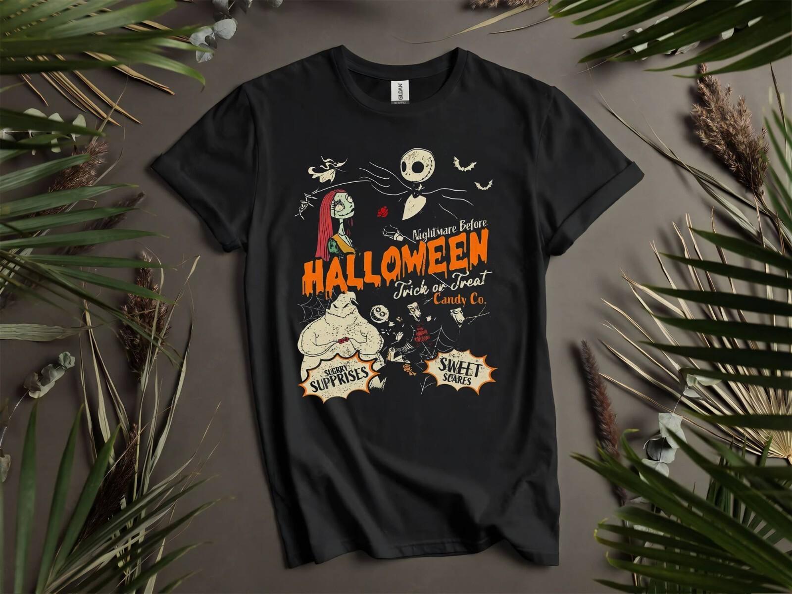 

The Nightmare Before Christmas T-shirt T shirt Men Women Unisex Tshirt K794 M