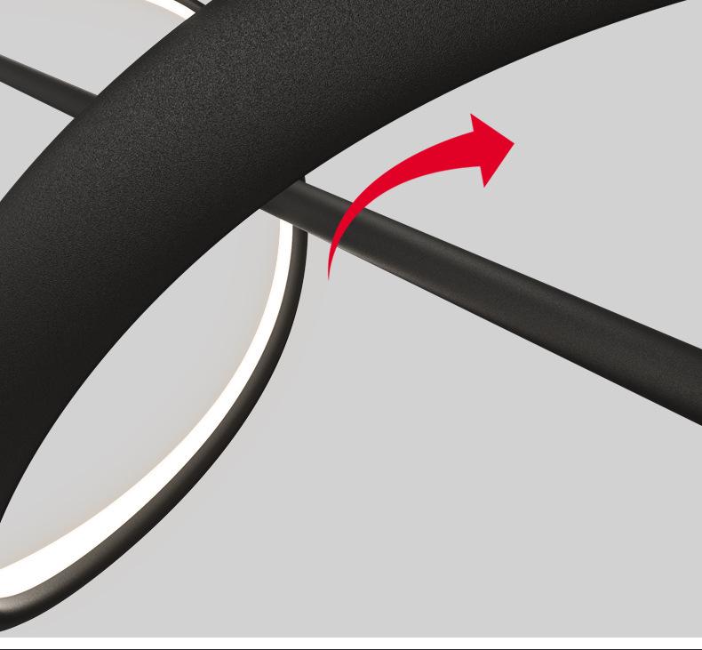 Modern Minimalist Twisted Strip Pendant Light for Dining or Bar