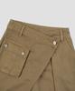 Beodeonteu Garment Dyed Multi-Pocket Layered Shorts [Beige]