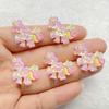 12Pcs Cute Resin Cartoon Shiny Unicorn Flat Back Scrapbooking DIY Jewelry Craft Decoration Accessories