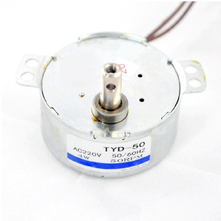 TYD50 Synchronmotor 220V-240V 50 U/min 4W CW/CCW Drehmotor Ersatz für Elektrischen Ventilator Drehende Lichtboxen