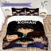 Detective Conan Anime Mystery Characters Bedding 1 Duvet Cover 2 Pillowcase Without Core Without Core Soft And Comfortable
