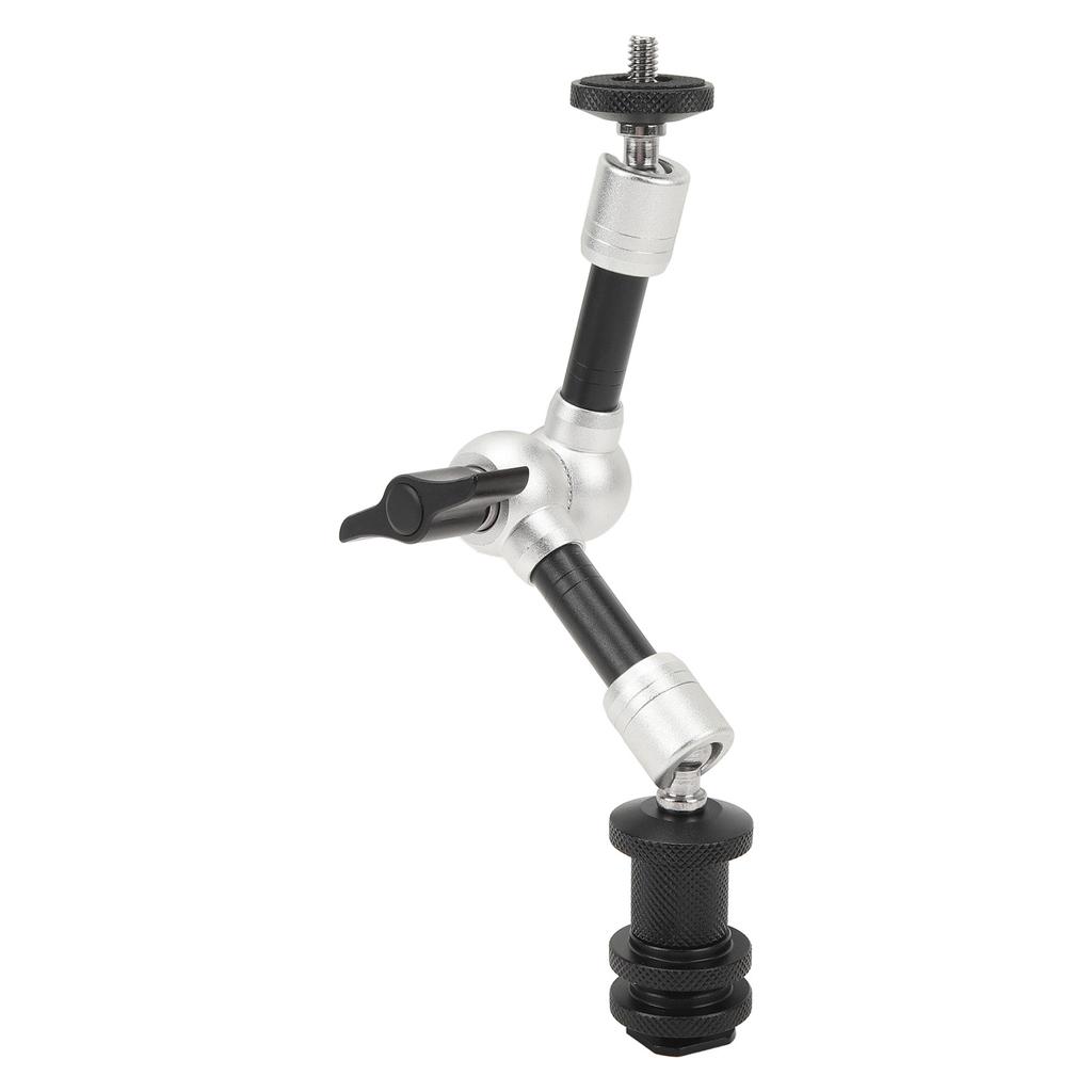 Articulating Friction Arm 8 Inch Universal Adjustable Camera Rotating Arm Mount with 1 4 Inch Screw for Monitor LED