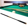Aluminum Billiards Pool Cues Extension Rod Telescopic Stretch Snooker Accessories(Golden Black )