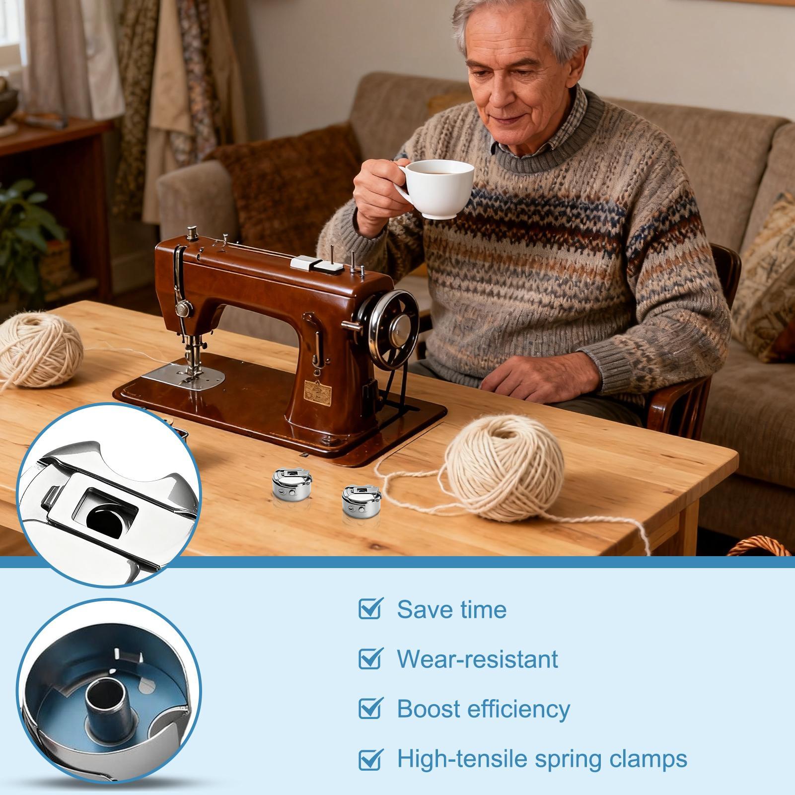 Bobbin Case for Sewing Sewing Machine Spare Part Industrial Shuttle Bobbin Case for Hobbyists Enthusiasts Home Projects Clothing China Mainland