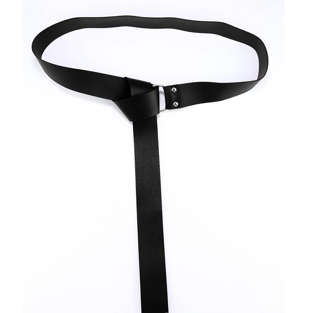 Medieval Men'S Leather Orgy Knight Belt Viking Wristband Halloween Punk Cosplay Bracer