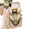 Casing For ZTE Blade L210 Cover Case Luxury Crown Fashion A-Z Letters 2D Flat Pattern Soft Bumper