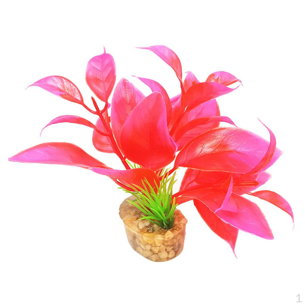 

20 Style High-simulation Artificial Aquatic Plants Grass Aquarium Tank Ornament 8#