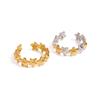 Sweet and Adjustable Opening Star Designs Stainless Steel Rings for Everyday Wear