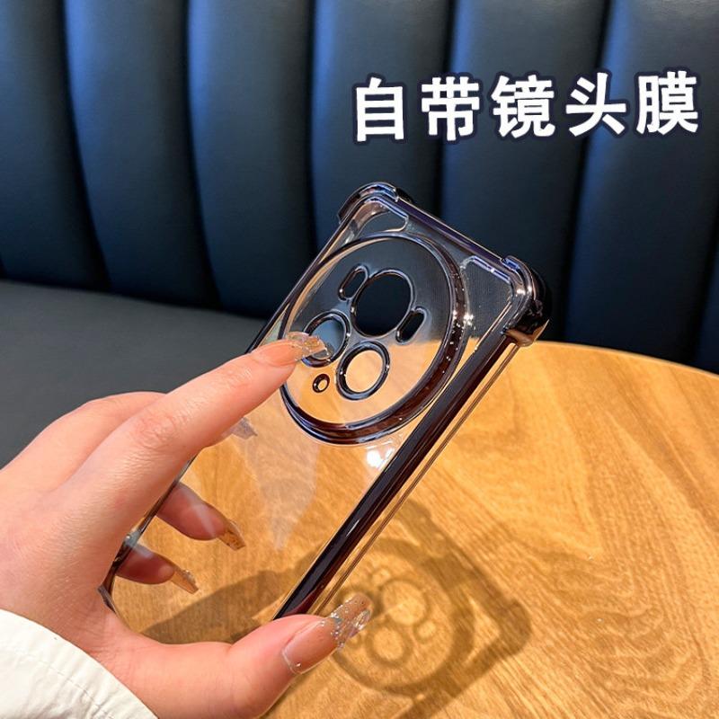 For Honor Magic 6 Pro Case Acrylic Matte Transparent Cover For Honor Magic 6 Pro 5G Equipped With Camera Protection Shell