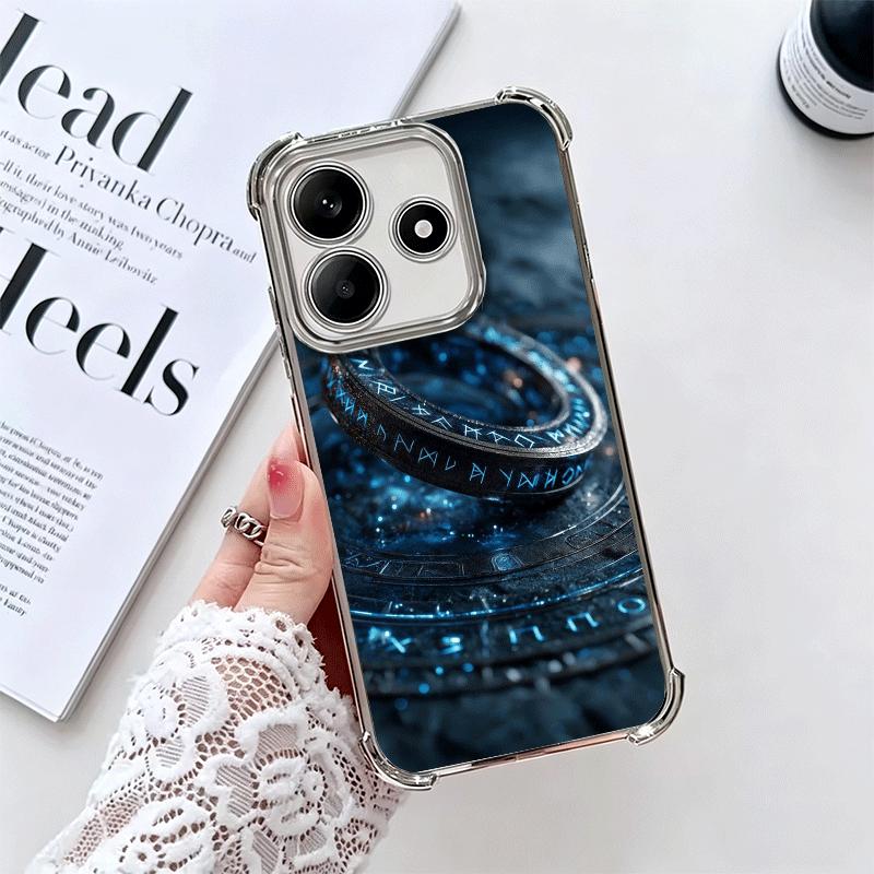 

Stargate Atlantis Soft Phone Case For Xiaomi Redmi Note 14 15 Pro Plus 13 12 11S 11T 5G 10 9S 9 Plating Anti-Fall Fundas Redmi Note14ProPlus