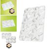 6 Cavities Flower Food Grade Silicone Puddings Chocolate Mousse Mould Cake Decorating Tool Kitchen Baking Supplies