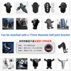 Car Phone Holder Mounts Special For BMW X1 X2 F39 F47 F48 F49 GPS Supporting Fixed Bracket Base 17mm Accessories 2012-2022