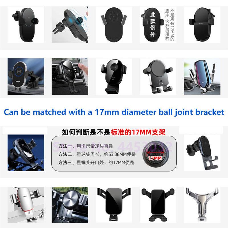 Car Phone Holder Mounts Special For BMW X1 X2 F39 F47 F48 F49 GPS Supporting Fixed Bracket Base 17mm Accessories 2012-2022