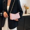New trendy shoulder bag women's niche underarm bag commuting fashion simple oblique span small square bag