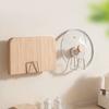 Stainless Steel Suction Cup Cutting Board Holder Rustproof Moisture-proof Pot Lid Storage Rack Space Saving