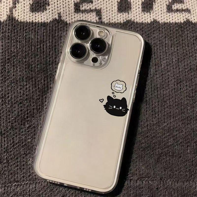 

Premium Cat Phone Case for Apple 16 & 17 16 чёрный