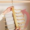 6 Layers Magic Trouser Hangers Multi-Functional Scarf Organizer Space Saving Pants Hangers  Closet