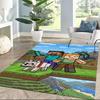 Minecraft 478 Carpet Suitable for Hallway Study room Kitchen Living Rooms Anti-slip Rug Anime Office Decor Perfect Birthday/Christmas Gift Idea