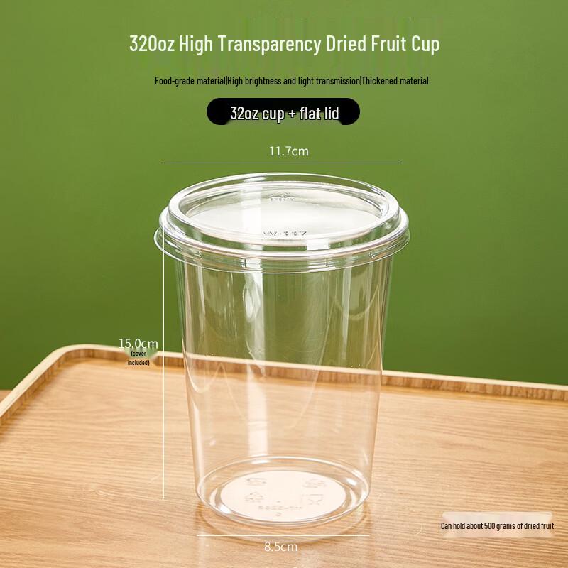 Bozhen Craftsman 32oz Disposable Food Storage Jar