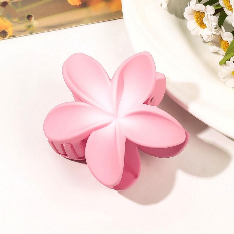 8CM Boho Flower Hair Clip for Women Hawaiian Gradient hairclip Bohemia Flower Hairpin Vacation Hair Claw Clip Sweet Barrettes