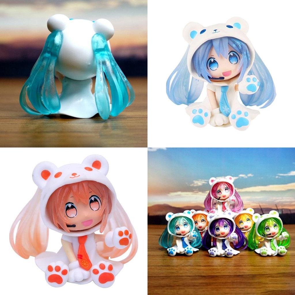 Adorable Hatsune Miku Pvc Figurine Ideal For Collection And Decoration