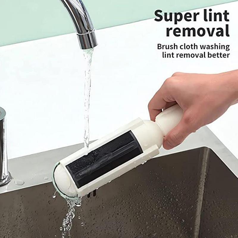 Îmbrăcăminte pentru îndepărtarea părului pentru animale de companie Perie multifuncțională electrostatică Autocolant pentru păr de pisică pentru câine Autocolant cu role Auto-curățare Dispozitiv de îndepărtare a scamelor