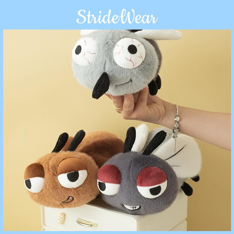 Creative Big Eyes Mosquito Cockroach Fly Plush Doll Toy For Gag Gifts And Collectible Decor