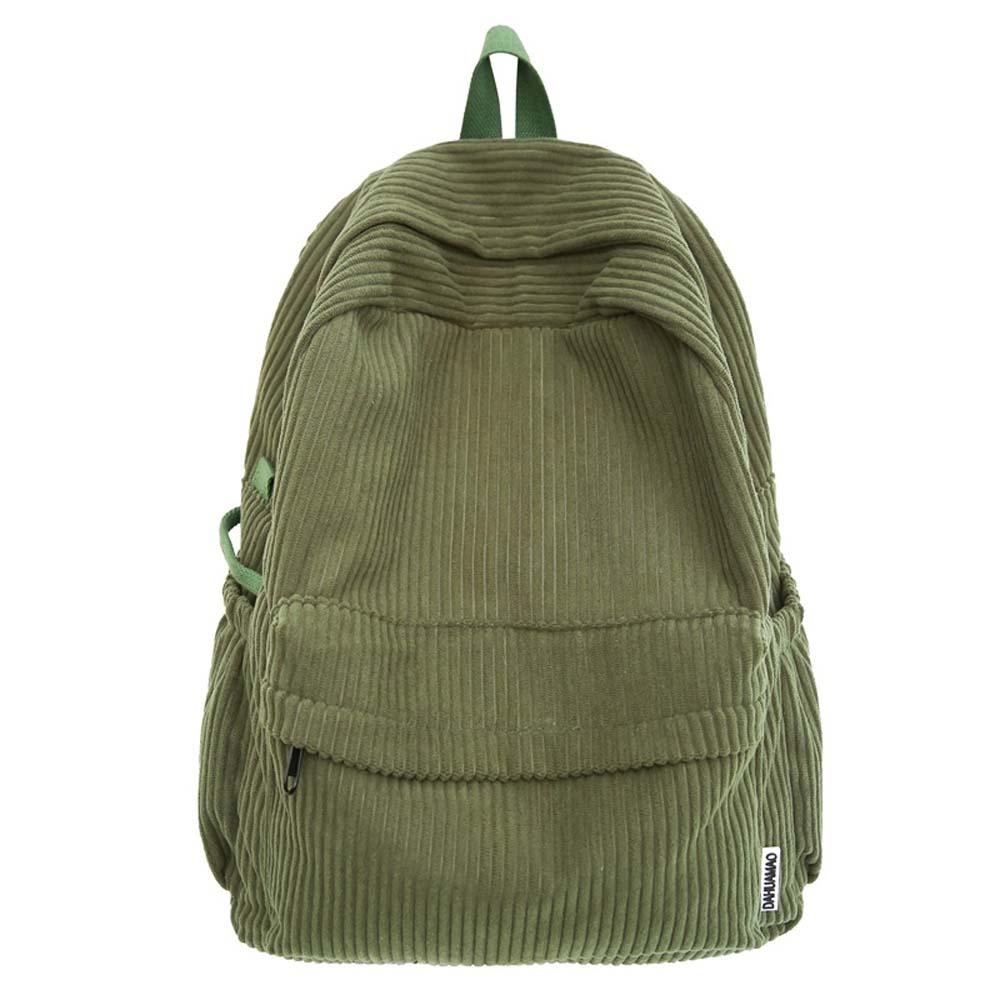 

Рюкзак из вельвета в японском стиле, большой вместимости, повседневный, для студентов, на каждый день