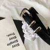 Chic Minimalist Womens Belt With Silver Metal Circle Buckle Perfect For Outfits
