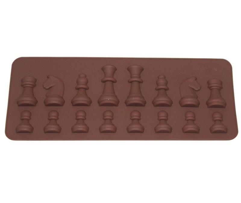 Handmade Silicone Process Mold Chess Chocolate Baking Tool Cake Mold Candy Mold Kitchen Tool Mold
