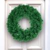 30/40Cm Artificial Green Wreath Pvc Wall Wreaths Seasonal Home The Wreath Christmas Ribbon Wreath Front Door Fall Wreaths