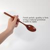 Wooden Spoon Fork Bamboo Kitchen Cooking Utensil Tools Soup-Teaspoon Tableware KTY