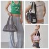 Korean Sculptor Sporty 2025 Versatile Fashion Underarm Bag - Large Capacity, Single Shoulder & Handheld Style