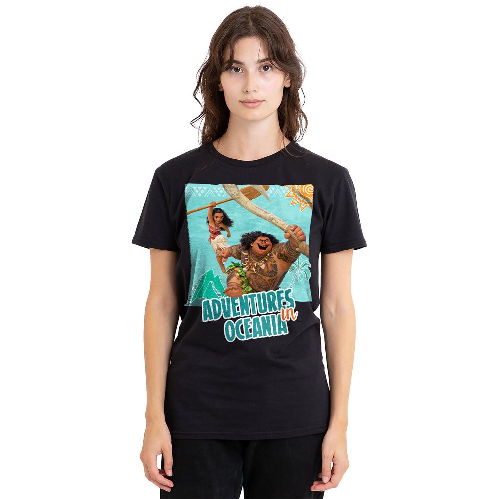Moana Unisex Adult Adventures In Oceania Maui Moana T-Shirt