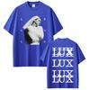 Singer Lux Rosalia Fashion Print Tshirt Unisex Unisex Harajuku Clothing Tshirts Shortsleeved Casual Cotton Tshirts Streetwear