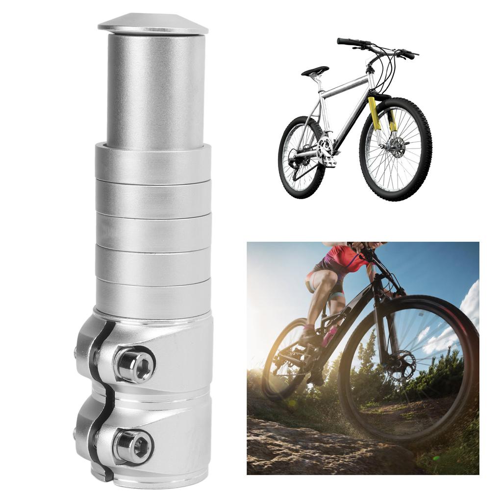 Bike Fork Stem Extender Aluminium Alloy sy Installation   Handlebar Riser for Mountain Road Bikes