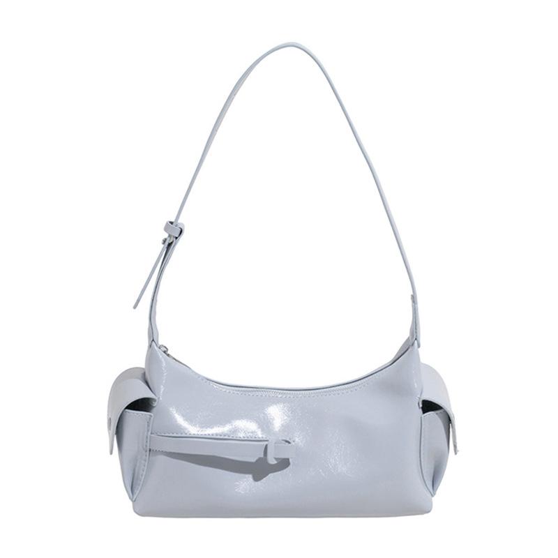 Niche Design Underarm Bag Women's New Fashion Retro Spice Girl Simple Locomotive Shoulder Bag