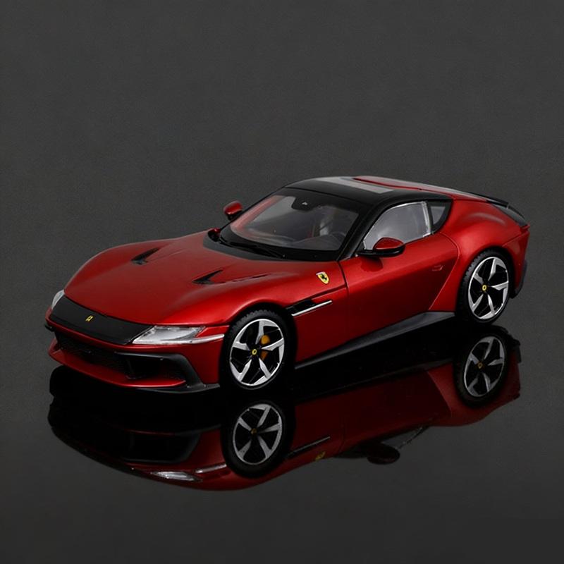 

Bburago 1:24 Ferrari 12Cilindri Alloy Sports Car Model Diecasts Metal Racing Vehicles Car Model Simulation Collection Kids Gifts красный