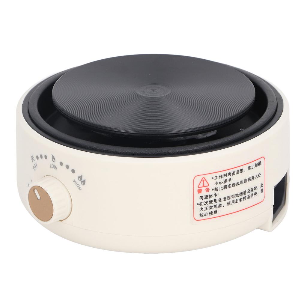 Countertop Single Burner Portable Multifunction Efficient Safe 360 Deg Heating Electric Hot Plate