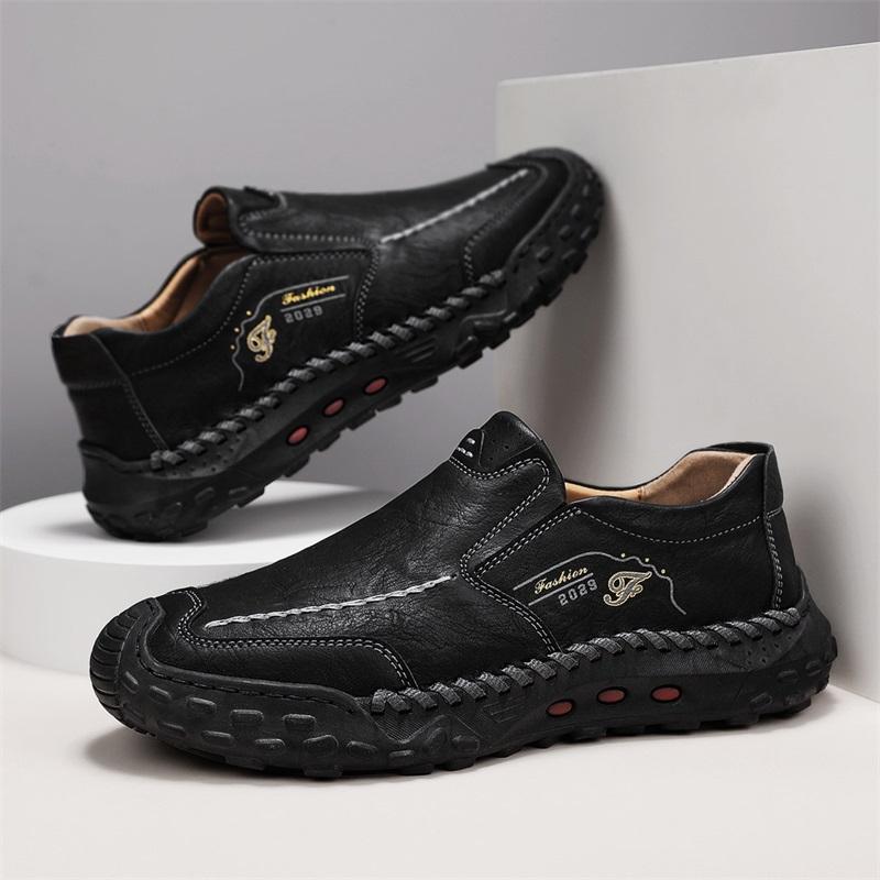 Herren Business Lederschuhe Mokassin Schuhe Atmungsaktive Herren Casual Loafers Herren Sneakers