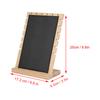 Wood Necklace Bracelet Pendant Jewelry Organizer Display Holder Stand Rack(Black)