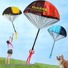 Soldier Parachute Toy: Hand-Thrown Outdoor Flying Parachute for Kids' Sports Play