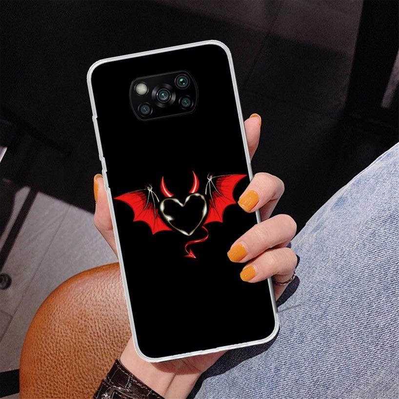 Gothic Vampire Scarlet Art Phone Case For Xiaomi Poco X7 X6 X5 Pro F7 Ultra Redmi 15C 15 13C 13 12C 12 10 10A 10C 9 9A 9C 9T Cov